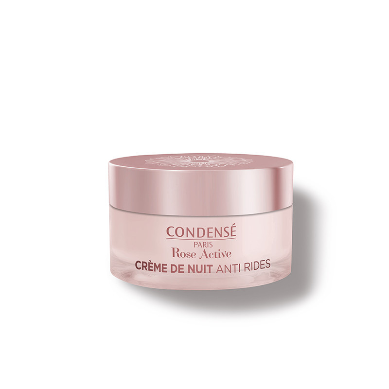 Crème de Nuit Anti-rides Format Voyage Rose Active Anti-âge Condensé Paris